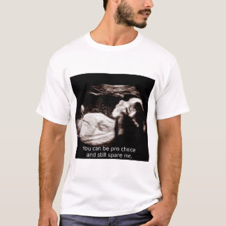 Camiseta Aborto del ultrasonido: La favorable opción y