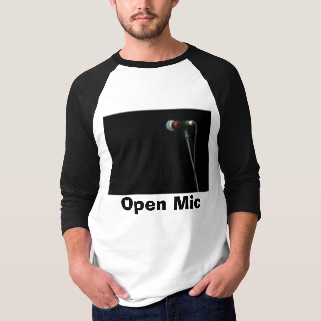 Camiseta Abra el Mic (Anverso)