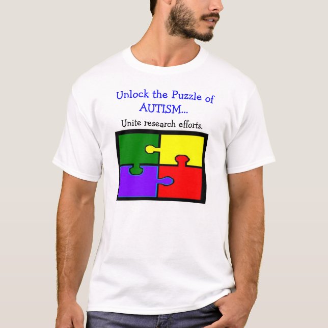 Camiseta Abra el rompecabezas (Anverso)