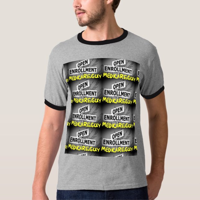 Camiseta Abra la inscripción (Anverso)