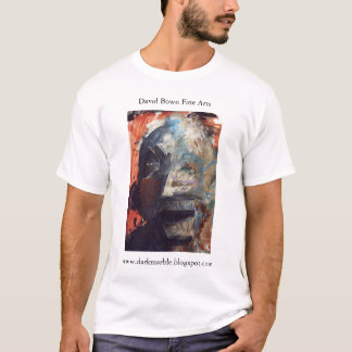 Camiseta abra la máscara de la boca