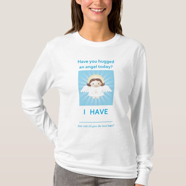 Camiseta Abrace un ángel (Anverso)
