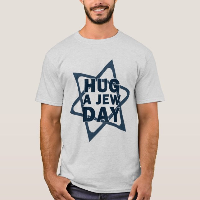 Camiseta Abrace un día del judío (Anverso)
