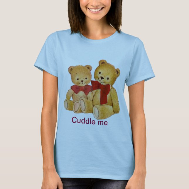 Camiseta Abráceme los osos de peluche (Anverso)