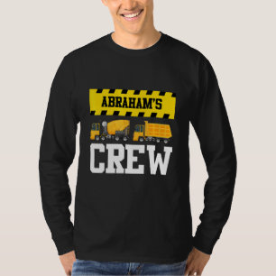Camiseta Abraham Equipo de Construcción Personalizado Dumpt