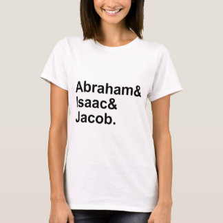 Camiseta Abraham Isaac Jacob | 3 Patriarcas del judaísmo