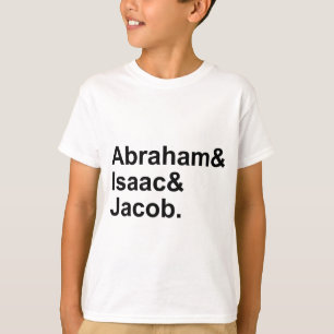 Camiseta Abraham Isaac Jacob   3 Patriarcas del Judaísmo