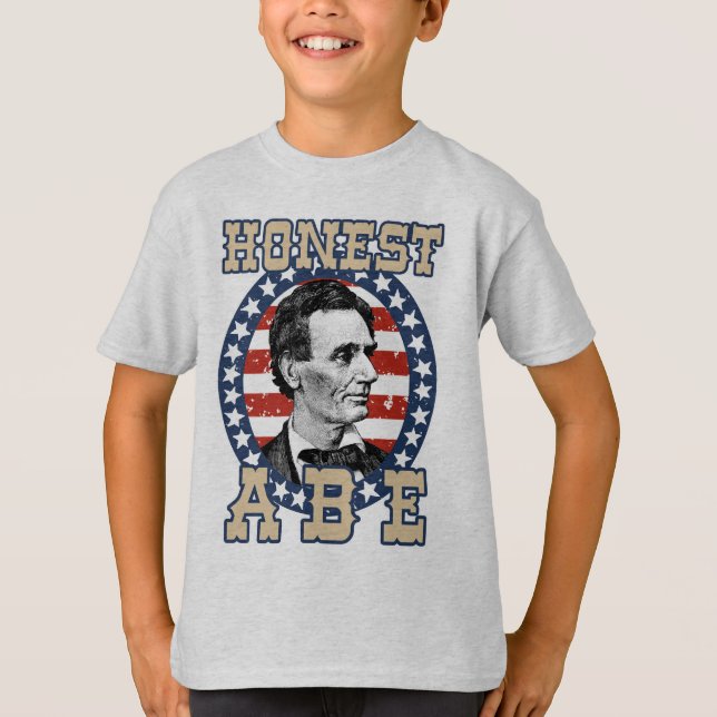 Camiseta Abraham Lincoln (Anverso)