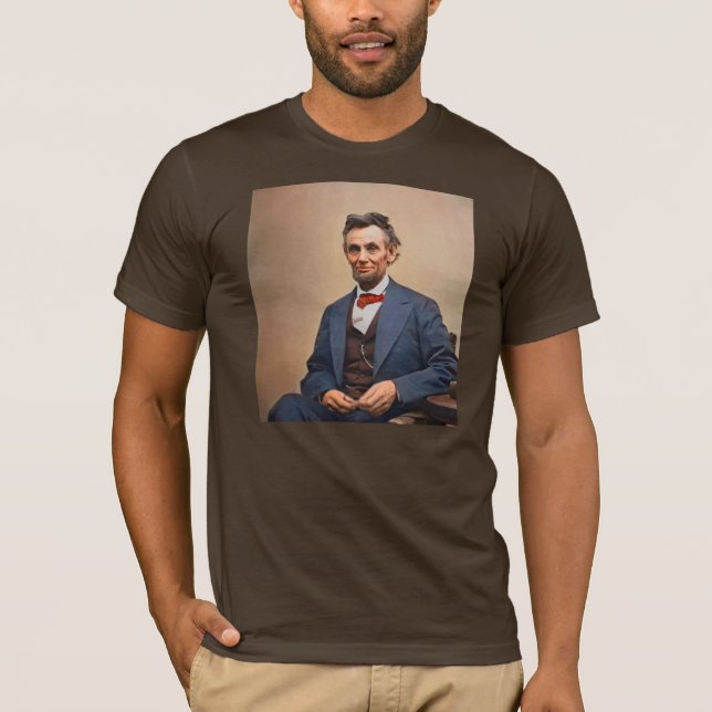 Camiseta Abraham Lincoln (Anverso)