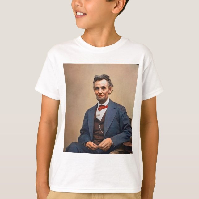 Camiseta Abraham Lincoln (Anverso)