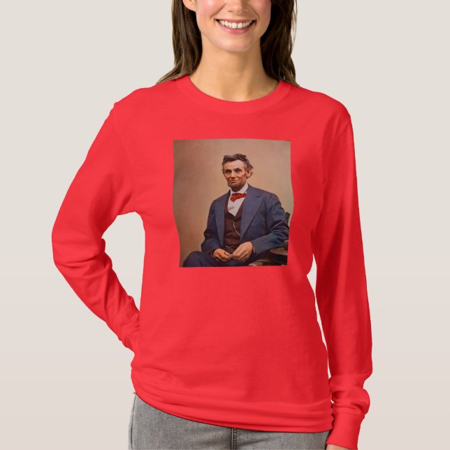 Camiseta Abraham Lincoln (Anverso)