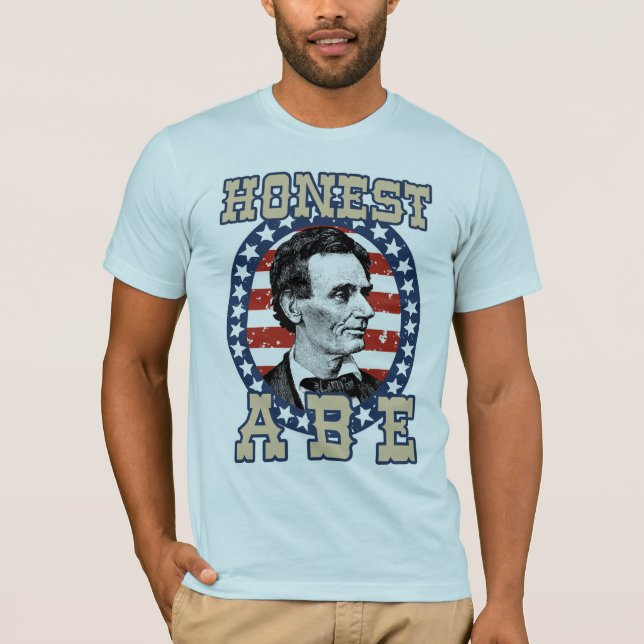 Camiseta Abraham Lincoln (Anverso)