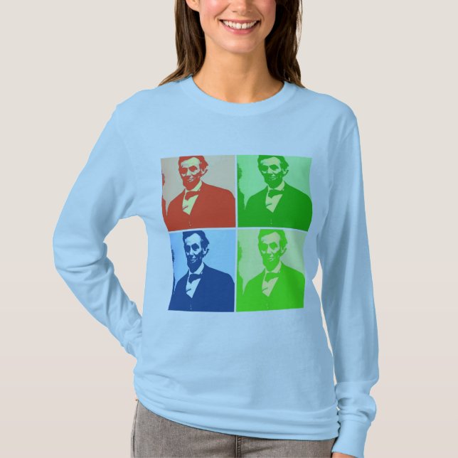 Camiseta Abraham Lincoln (Anverso)