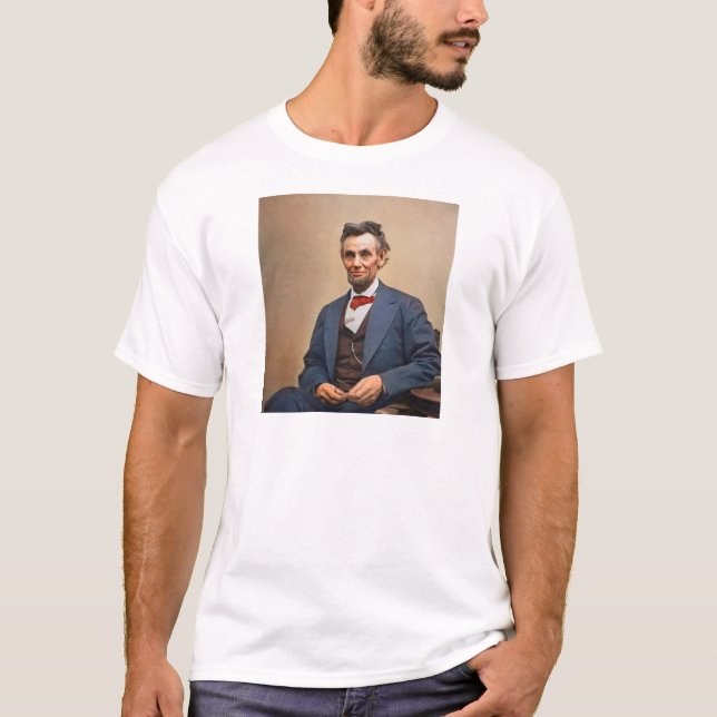 Camiseta Abraham Lincoln (Anverso)