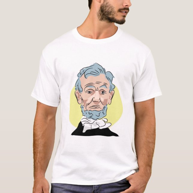 Camiseta Abraham Lincoln (Anverso)