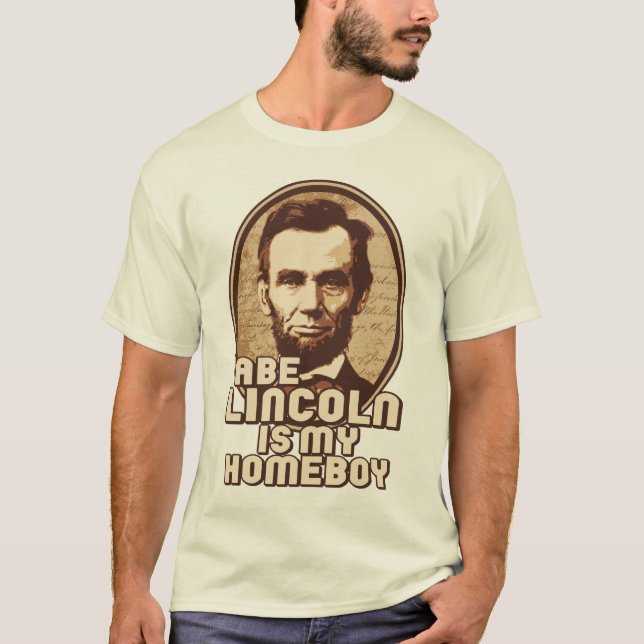 Camiseta Abraham Lincoln (Anverso)