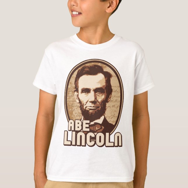 Camiseta Abraham Lincoln (Anverso)