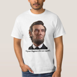 Camiseta Abraham Lincoln
