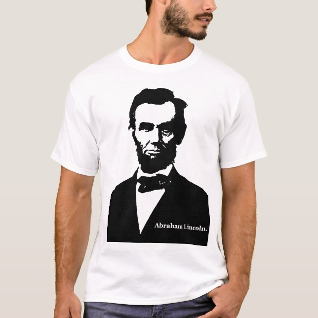 Camiseta Abraham Lincoln (Anverso)