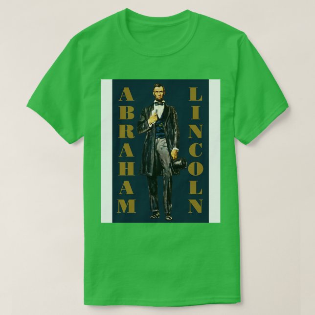 Camiseta Abraham Lincoln 1 (Diseño del anverso)