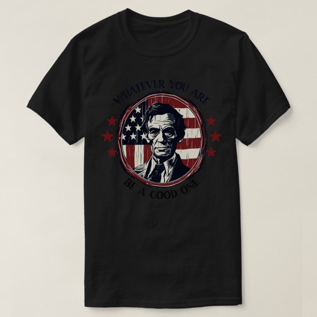 Camiseta Abraham Lincoln 1 (Diseño del anverso)