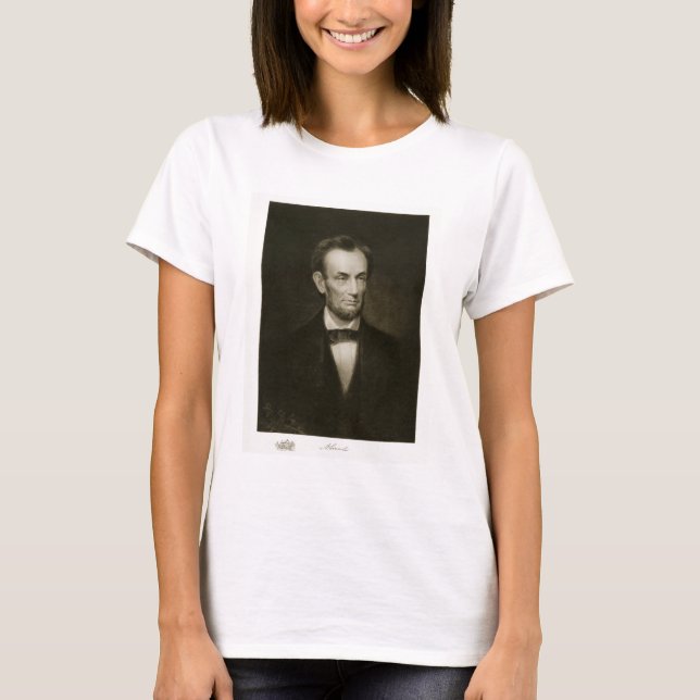 Camiseta Abraham Lincoln, 16º presidente de Estados Unidos (Anverso)