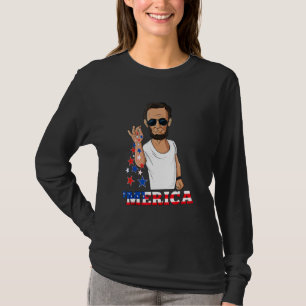 Camiseta Abraham Lincoln 4 De Julio De Merica