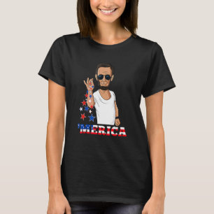 Camiseta Abraham Lincoln 4 De Julio De Merica