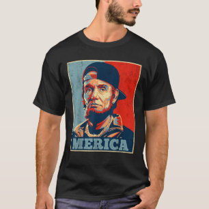 Camiseta Abraham Lincoln 4 De Julio Merica Hombres Mujeres 