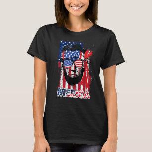 Camiseta Abraham Lincoln 4 De Julio Merica Hombres Mujeres