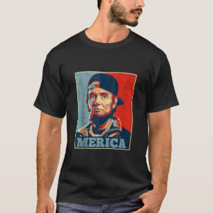 Camiseta Abraham Lincoln 4 De Julio Merica Hombres Mujeres