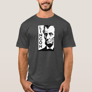 Camiseta Abraham Lincoln - Diseño político creativo