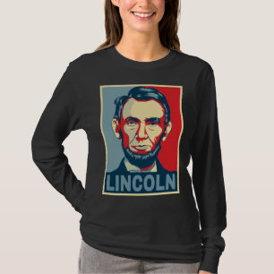 Camiseta Abraham Lincoln Estilo de esperanza del presidente