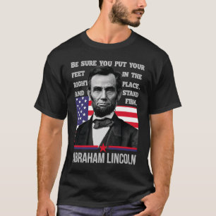 Camiseta Abraham Lincoln o lo que sea o el 4 de J