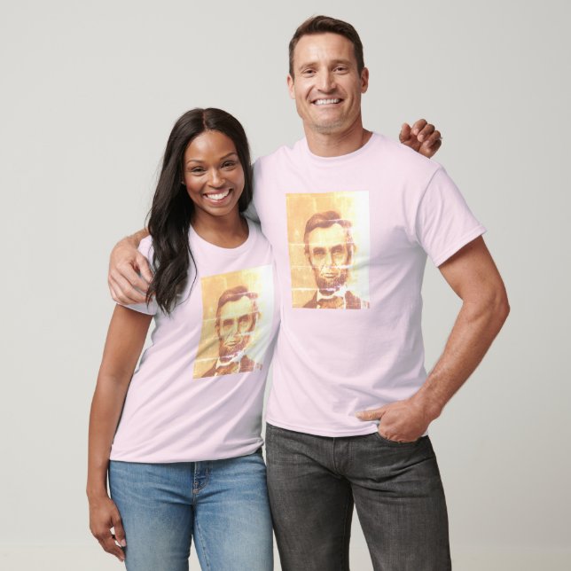 Camiseta Abraham Lincoln Original Artwork T-Shirt (Unisexo)