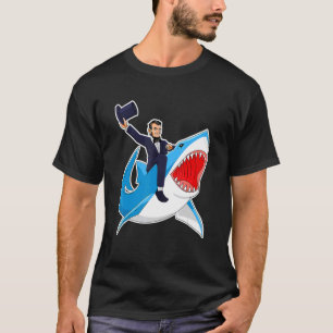 Camiseta Abraham Lincoln Riding A Shark Men 4 De Julio