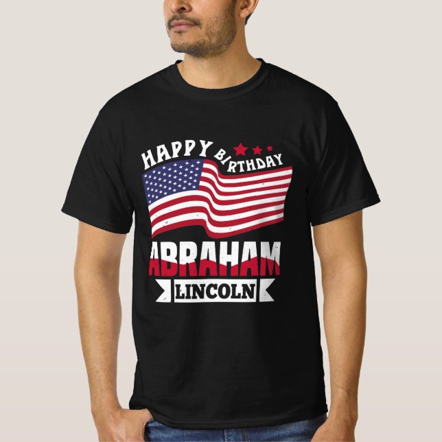 Camiseta Abraham Lincoln Shirt (Anverso)