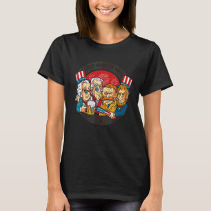 Camiseta Abraham Lincoln Usa 4 De Julio Patriótico Estadoun