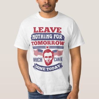 Camiseta Abraham Lincoln USA President Flagge