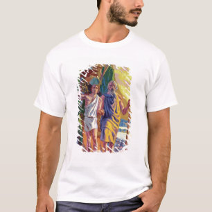 Camiseta Abraham que va a ofrecer a Isaac su hijo