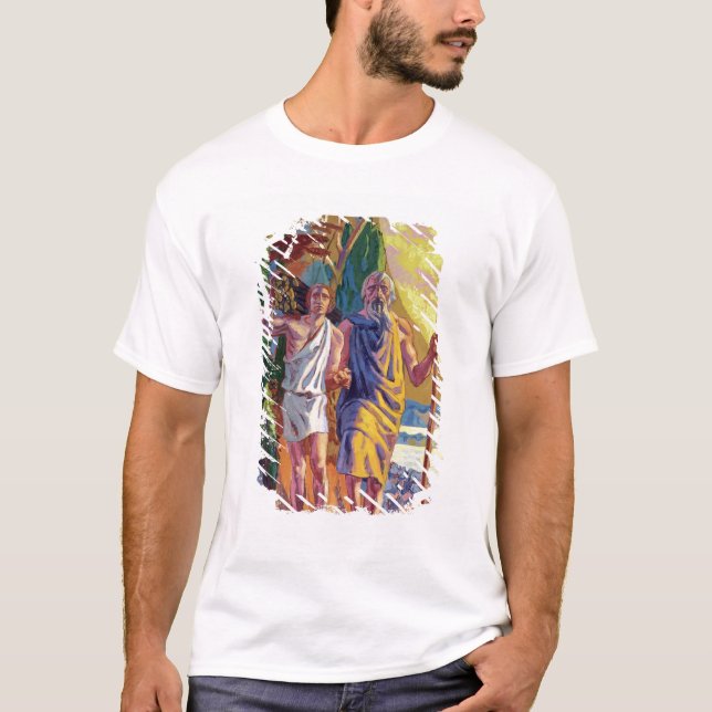 Camiseta Abraham que va a ofrecer a Isaac su hijo (Anverso)