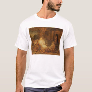 Camiseta Abraham recibe los tres ángeles, 1646 (aceite en