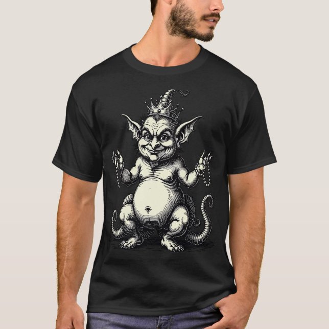Camiseta Abraxas Serpent-Legged Trickster (Anverso)