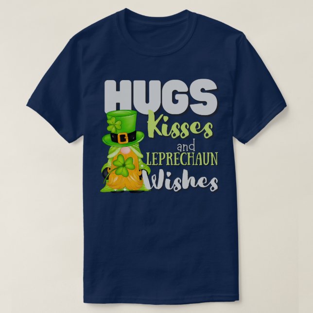 Camiseta Abraza besos y deseos (Diseño del anverso)