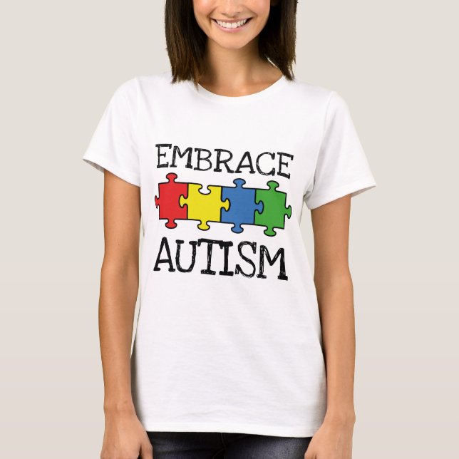 Camiseta Abraza el Autismo (Anverso)