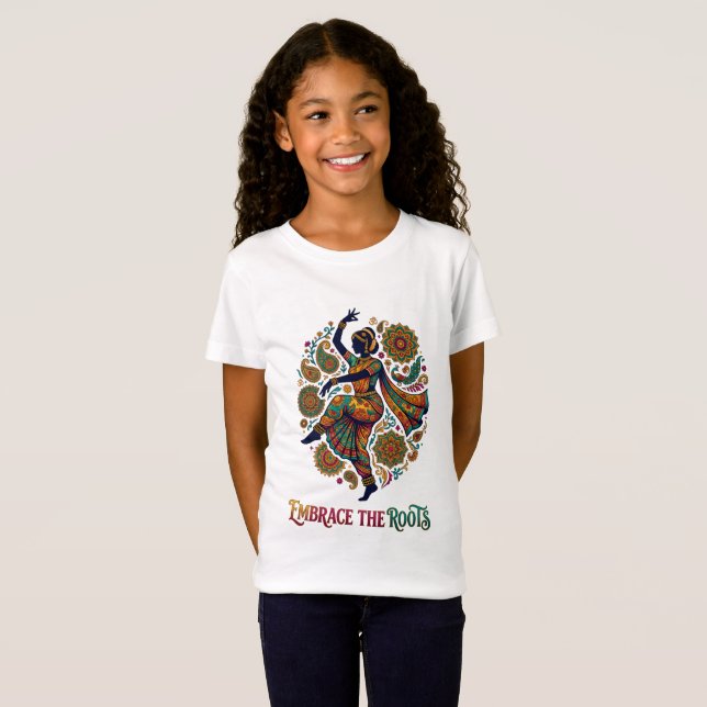 Camiseta Abraza el baile de las raíces (Anverso completo)