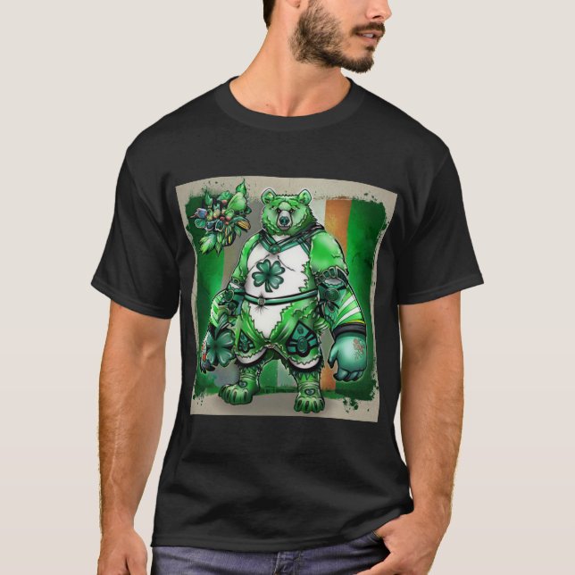 Camiseta Abraza el Espíritu de Irlanda Día de San Patricio (Anverso)