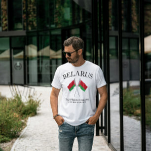 Camiseta Abraza el espíritu del orgullo Bielorrusia camiset