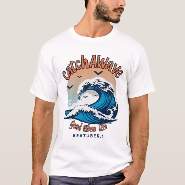 Camiseta Abraza el espíritu del surf (Anverso)