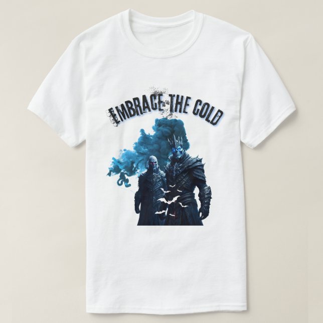 Camiseta Abraza el frío (Diseño del anverso)